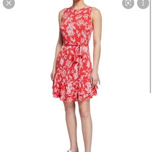 Michael Kors Petani sleeveless belted dress